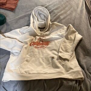 Carhartt Cream Oversized Hoodie 2x relaxed fit
